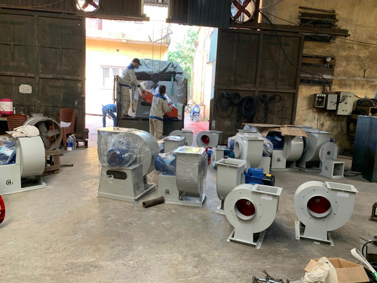 Quạt Ly Tâm Cao Áp 2HP QLT2P-02