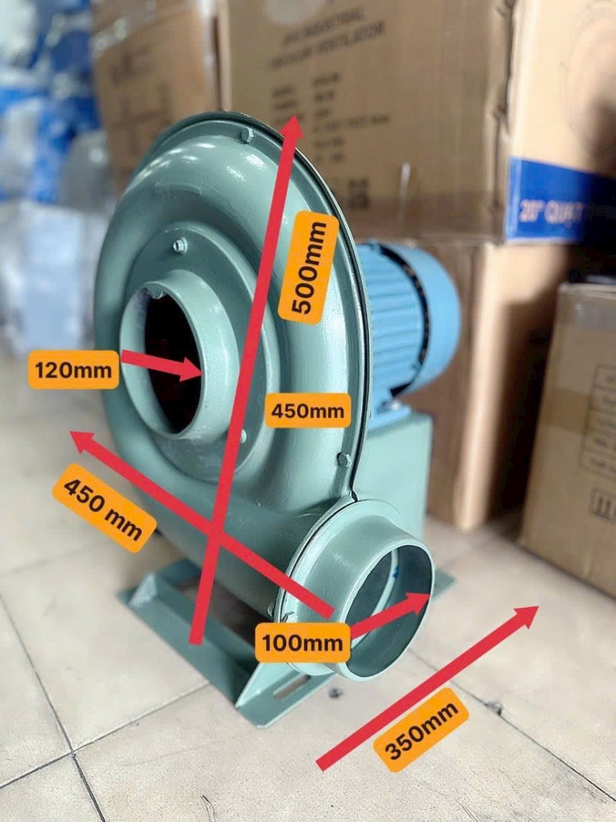 Quạt Thổi Sò Nhôm 2HP